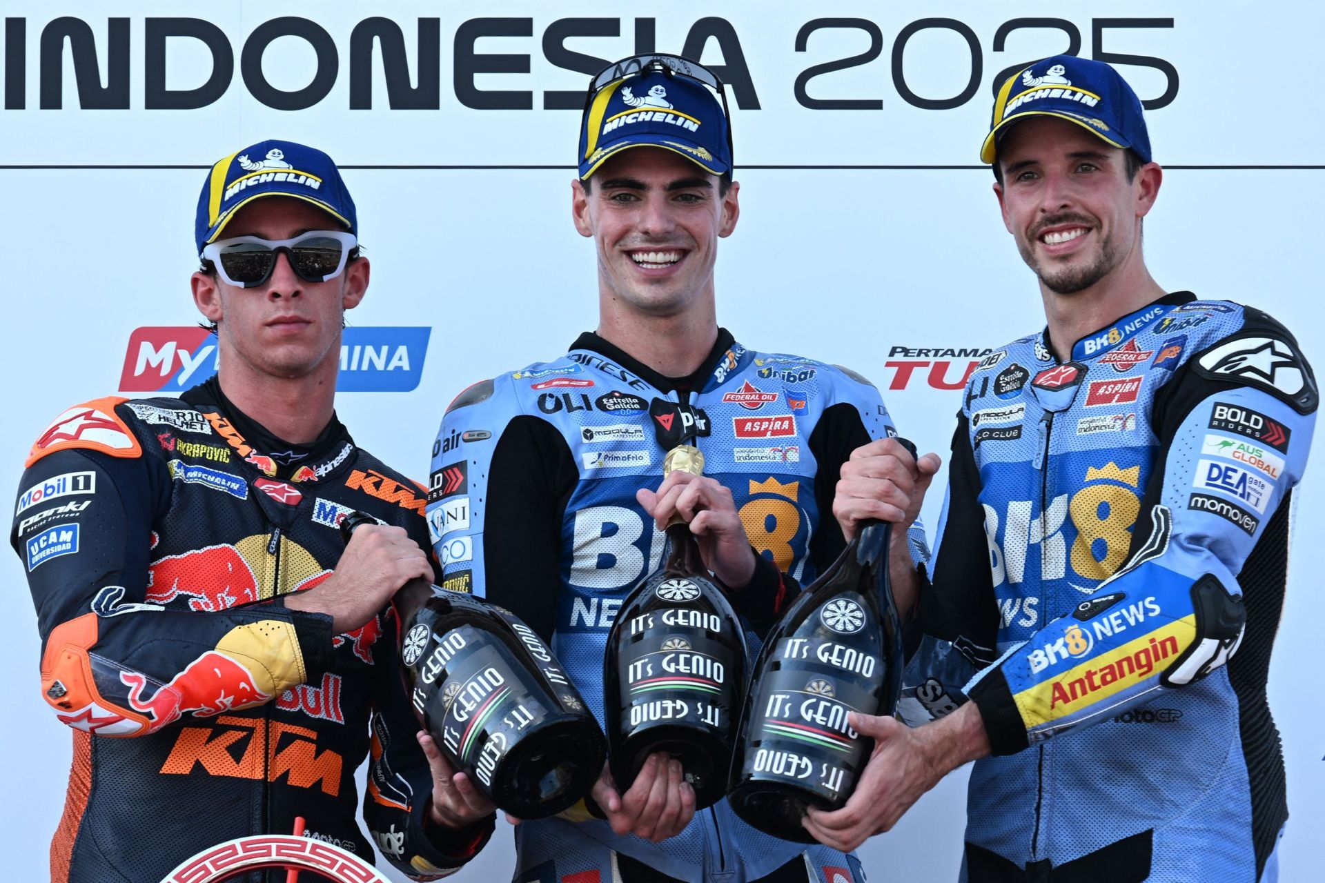 En imágenes, el histórico triunfo del murciano Fermín Aldeguer en Indonesia