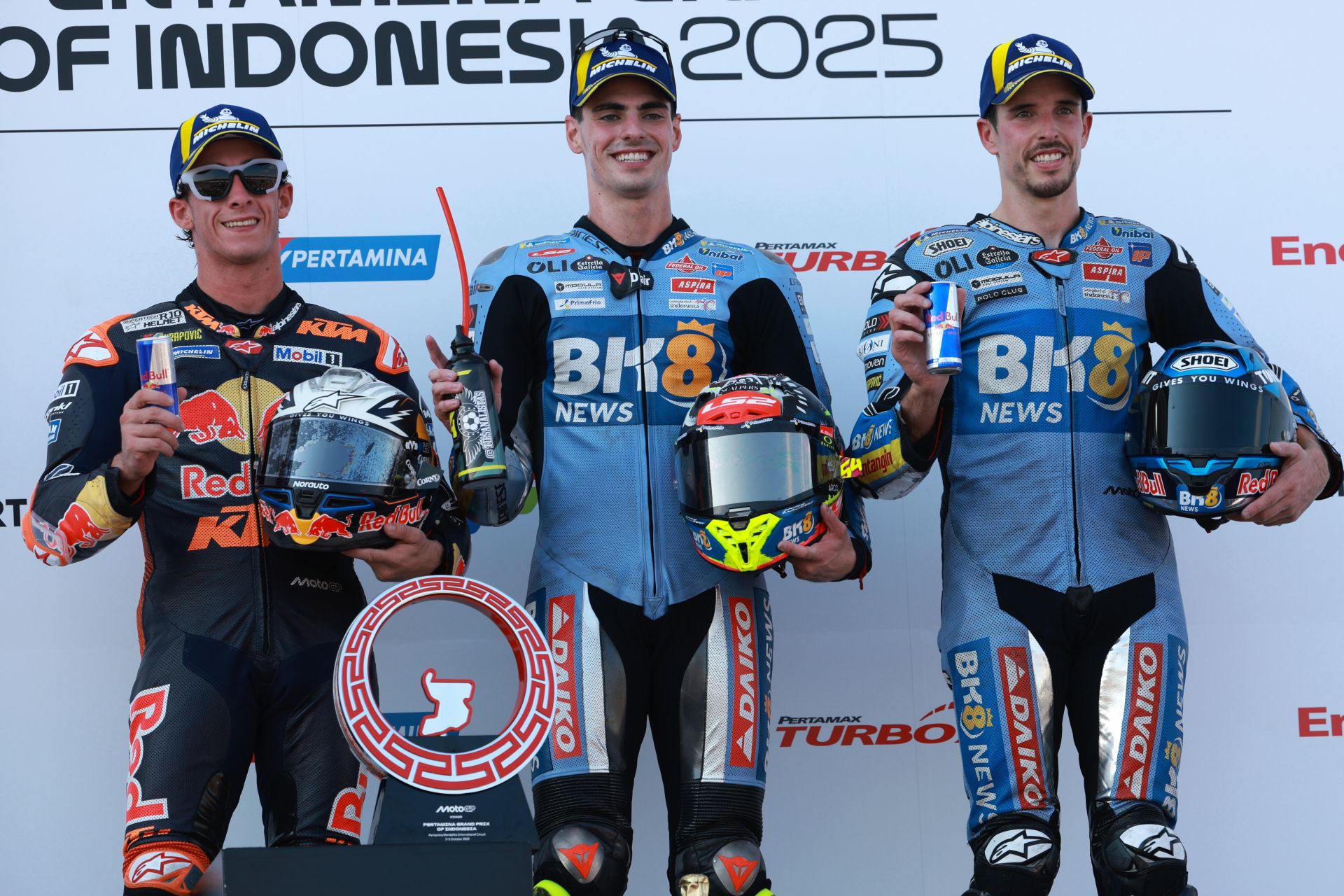 En imágenes, el histórico triunfo del murciano Fermín Aldeguer en Indonesia