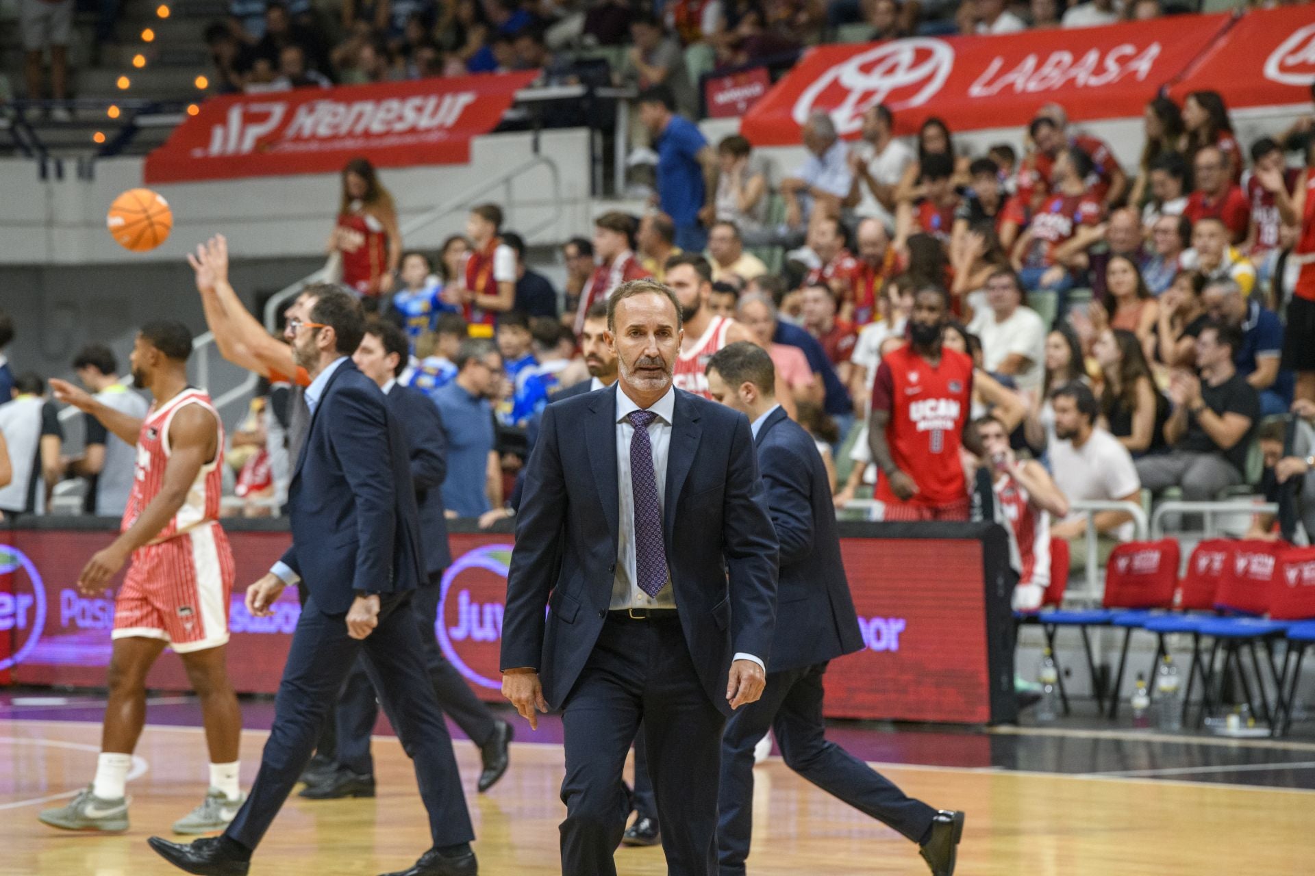 Un UCAM de sobresaliente el primer día ante el Andorra, en imágenes