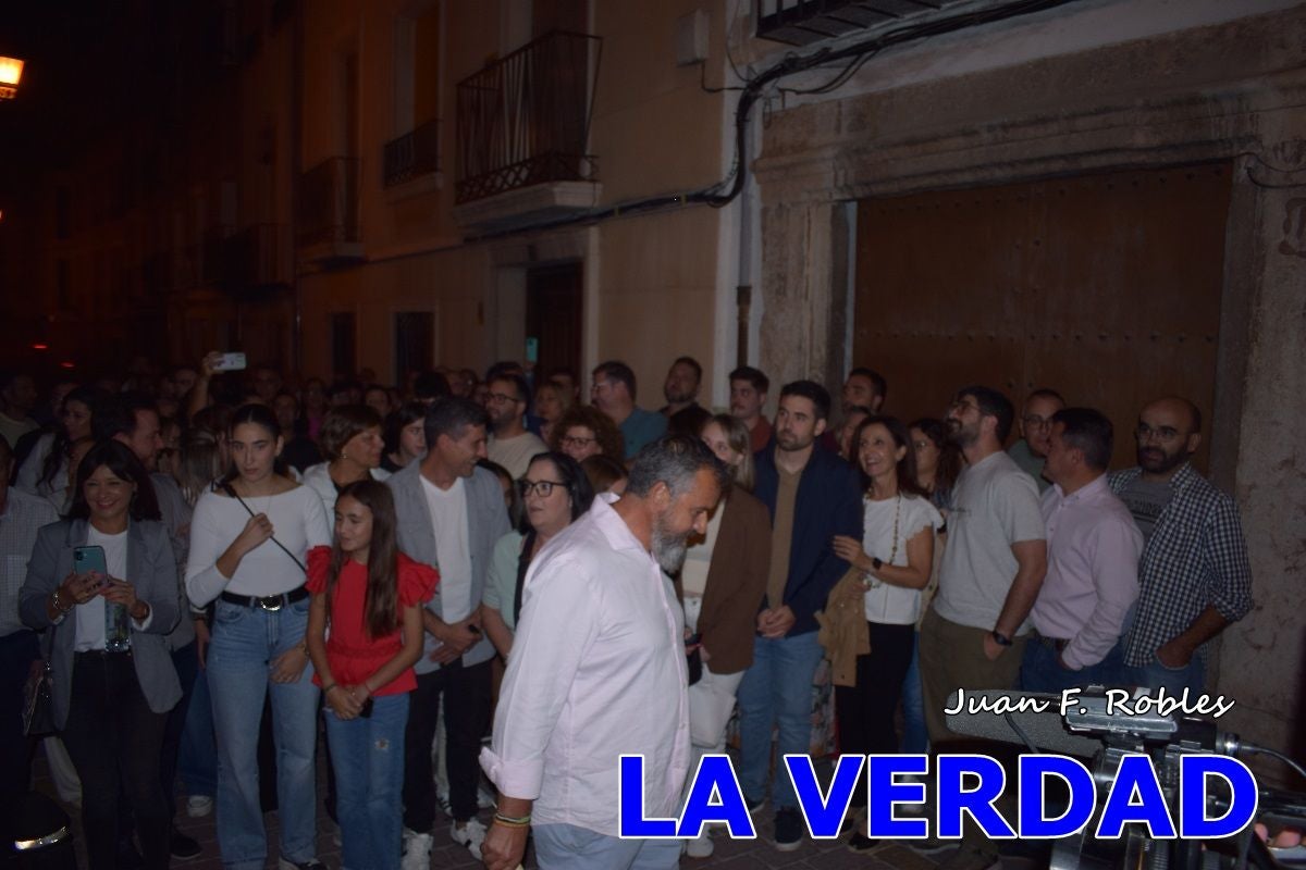 Imágenes del nombramiento de Cristiano del Año a Mateo Marti en Caravaca de la Cruz