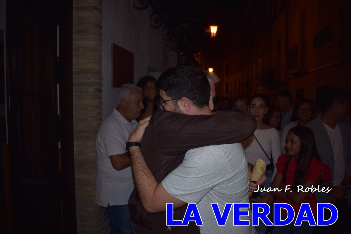 Imágenes del nombramiento de Cristiano del Año a Mateo Marti en Caravaca de la Cruz