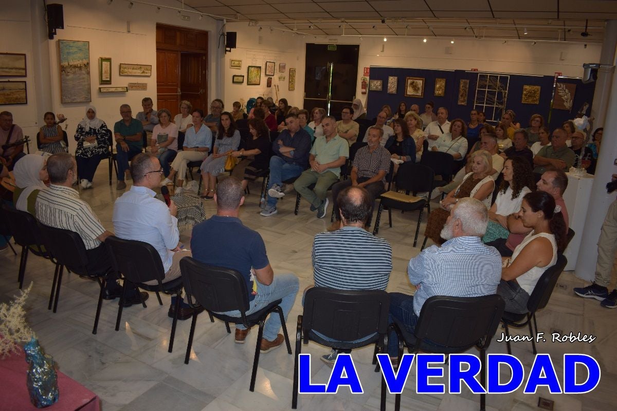 Imágenes de Charla &#039;La voz de Palestina. Diálogo con Eman y Abdallah Mhanna&#039; en Caravaca