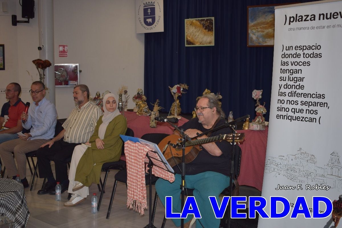 Imágenes de Charla &#039;La voz de Palestina. Diálogo con Eman y Abdallah Mhanna&#039; en Caravaca