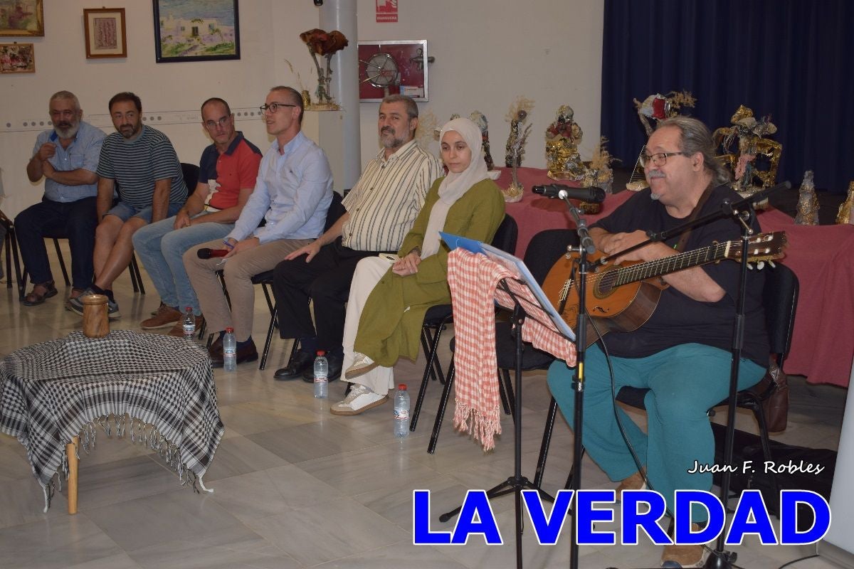 Imágenes de Charla &#039;La voz de Palestina. Diálogo con Eman y Abdallah Mhanna&#039; en Caravaca