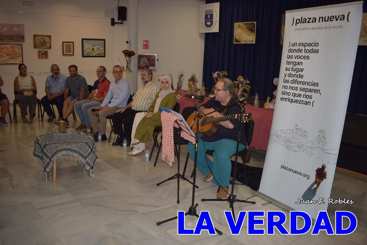 Imágenes de Charla &#039;La voz de Palestina. Diálogo con Eman y Abdallah Mhanna&#039; en Caravaca