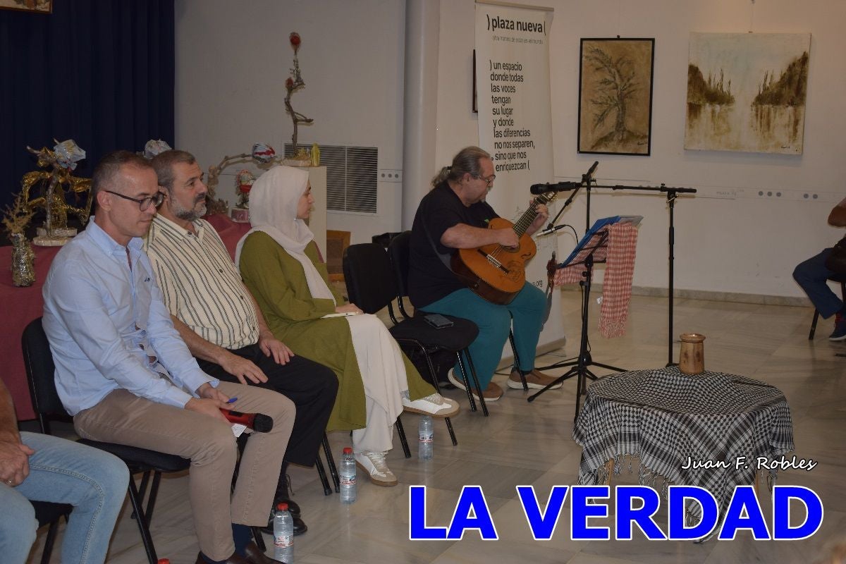 Imágenes de Charla &#039;La voz de Palestina. Diálogo con Eman y Abdallah Mhanna&#039; en Caravaca