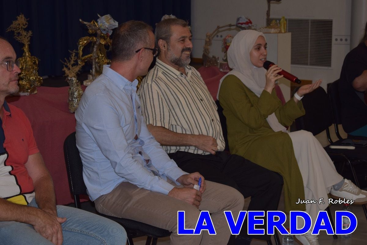 Imágenes de Charla &#039;La voz de Palestina. Diálogo con Eman y Abdallah Mhanna&#039; en Caravaca