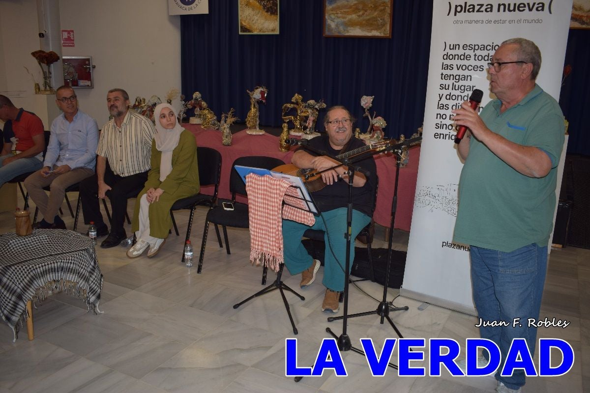 Imágenes de Charla &#039;La voz de Palestina. Diálogo con Eman y Abdallah Mhanna&#039; en Caravaca