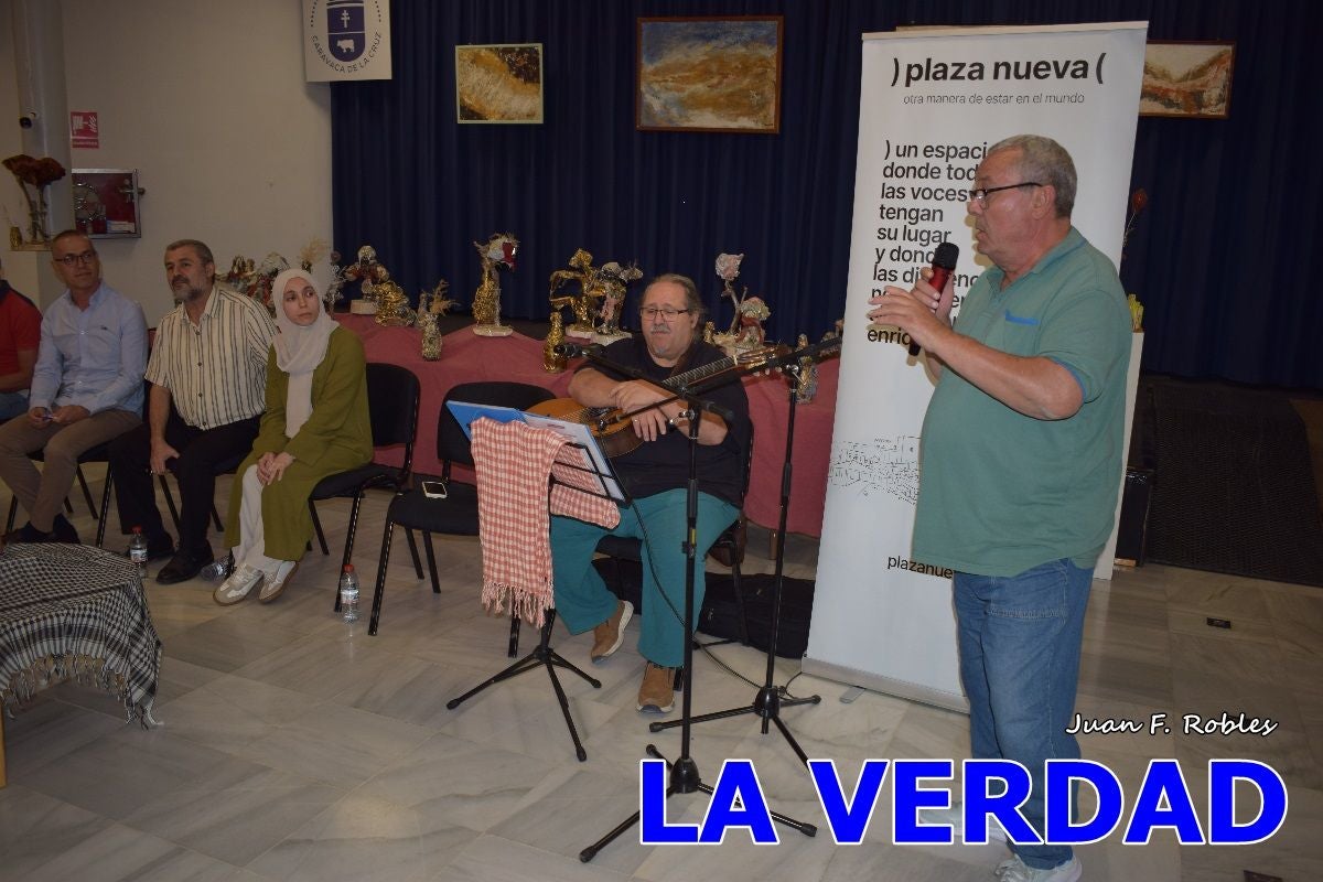 Imágenes de Charla &#039;La voz de Palestina. Diálogo con Eman y Abdallah Mhanna&#039; en Caravaca