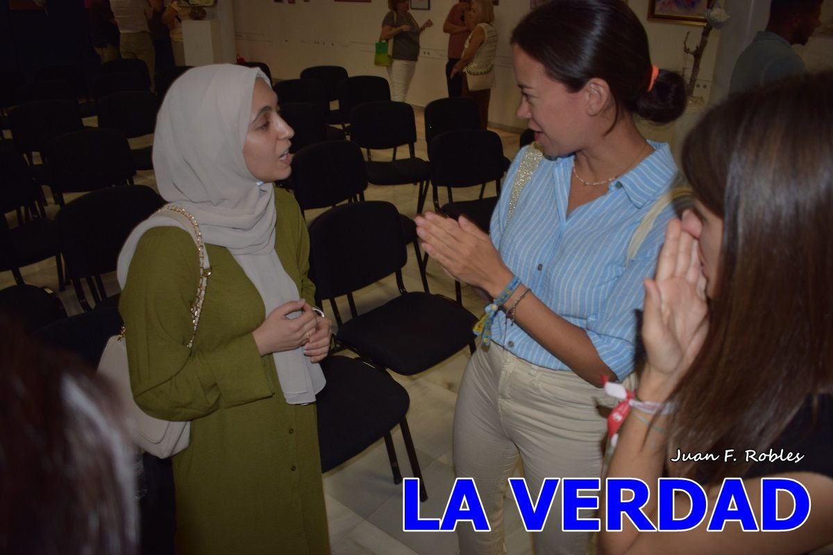 Imágenes de Charla &#039;La voz de Palestina. Diálogo con Eman y Abdallah Mhanna&#039; en Caravaca