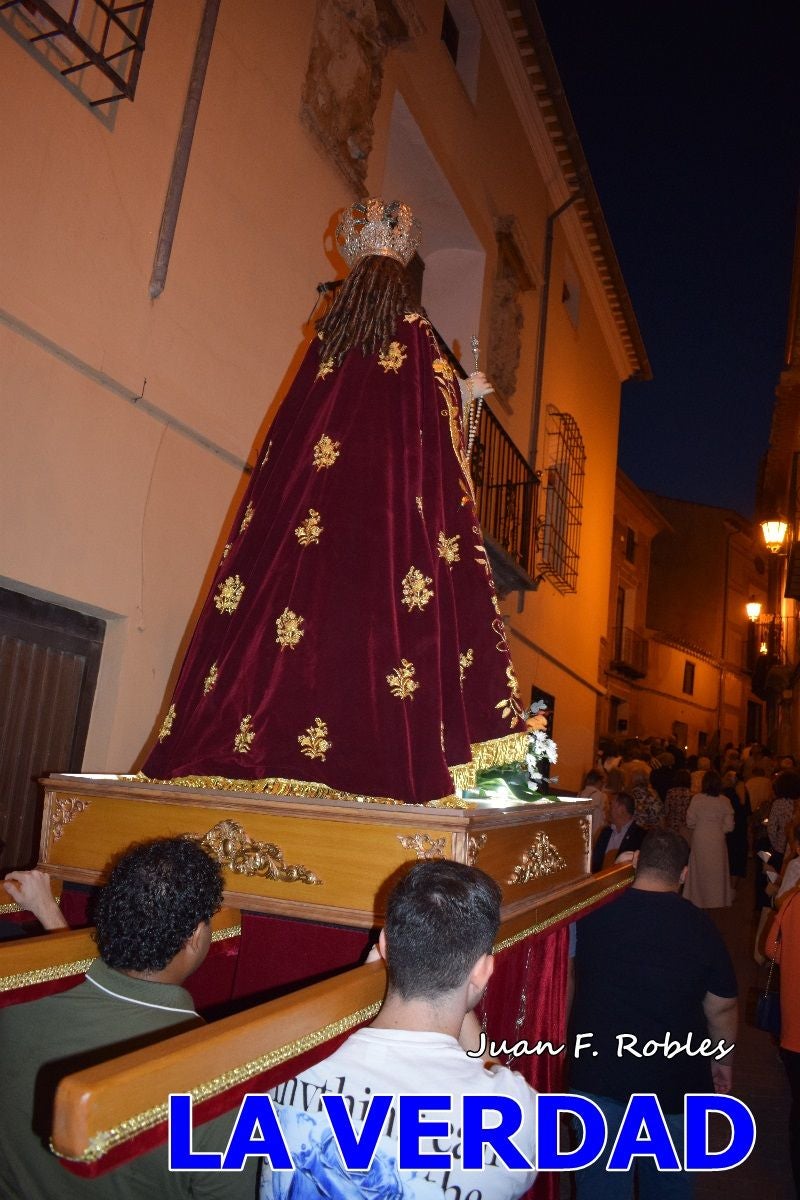 Imágenes de la Misa Solemne y Procesión de la Virgen del Rosario en Caravaca de la Cruz