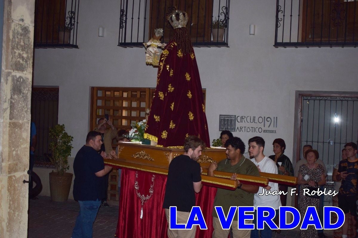 Imágenes de la Misa Solemne y Procesión de la Virgen del Rosario en Caravaca de la Cruz