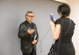 Fermín Bocos en el encuentro organizado por LA VERDAD y la Fundación Cajamurcia.