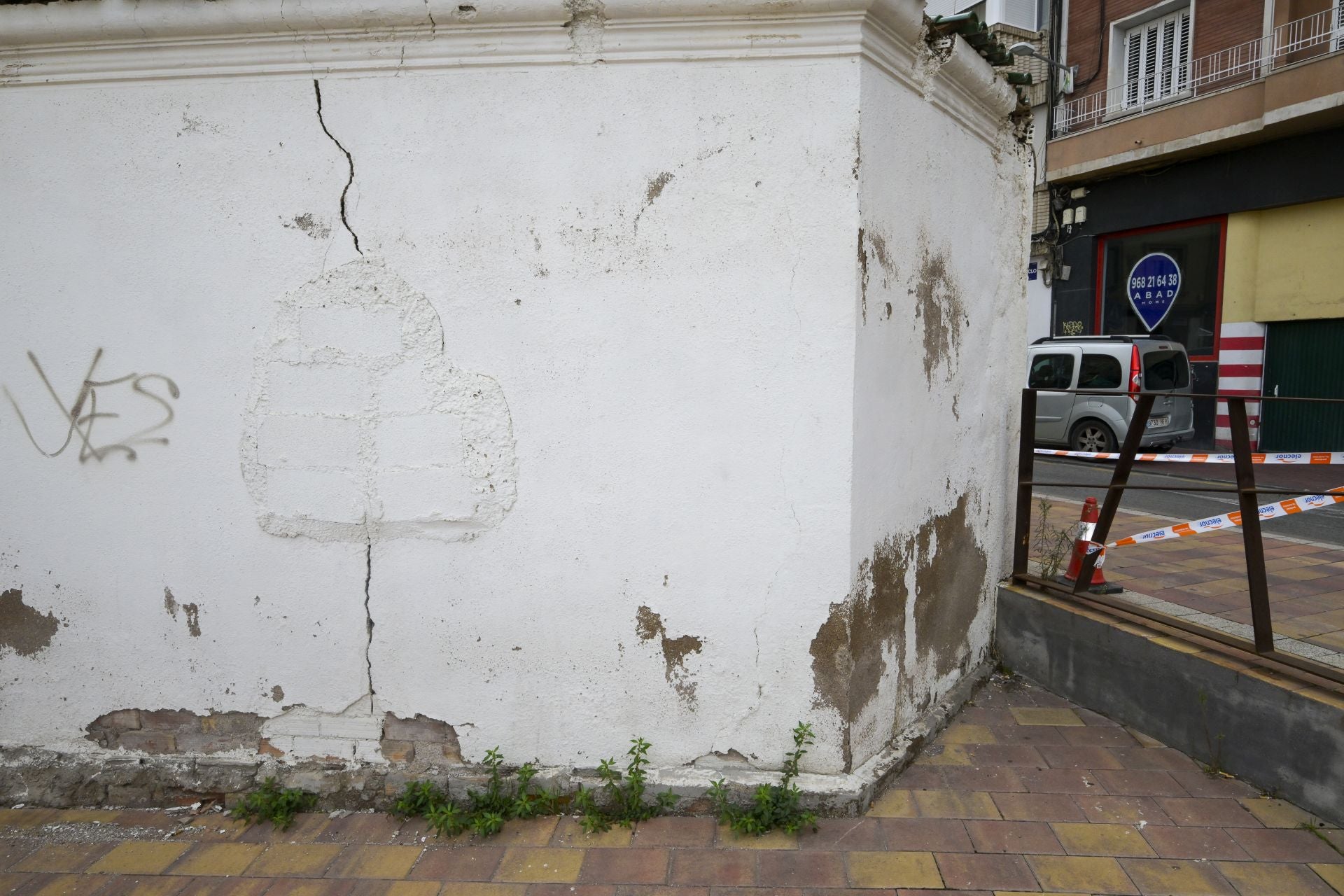 En imágenes, empiezan las obras de recuperación de la Ermita del Salitre de Murcia