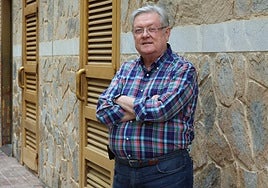 Manuel Manjón, en El Churra, en la entrevista con LA VERDAD.