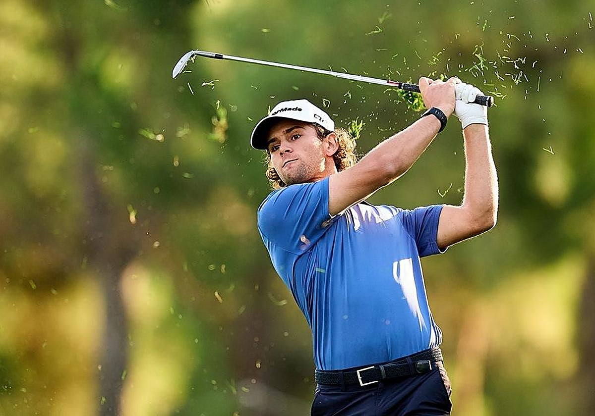 Ángel Ayora durante la priemra jornada.