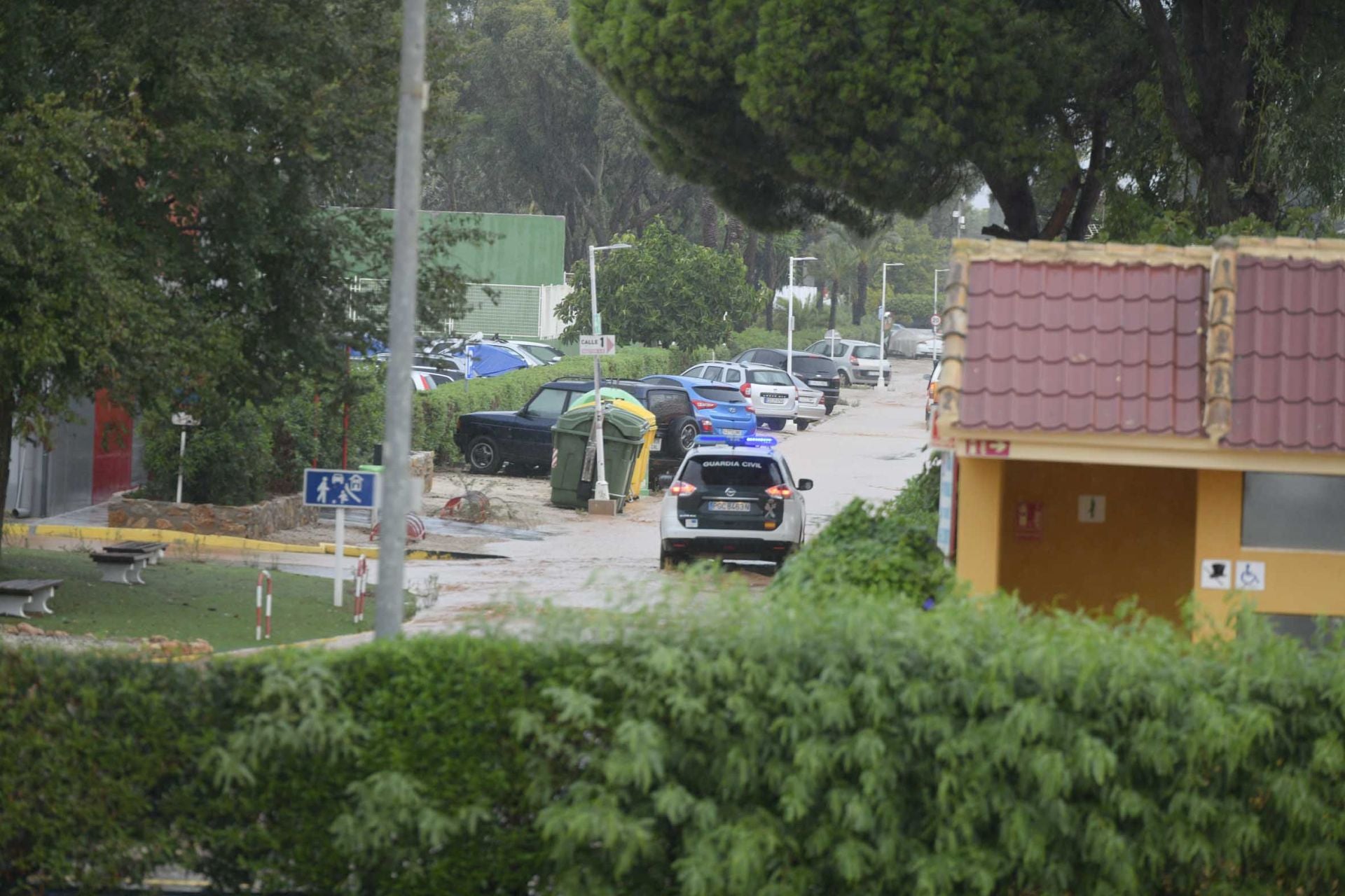 En imágenes, los efectos de la dana en Cartagena