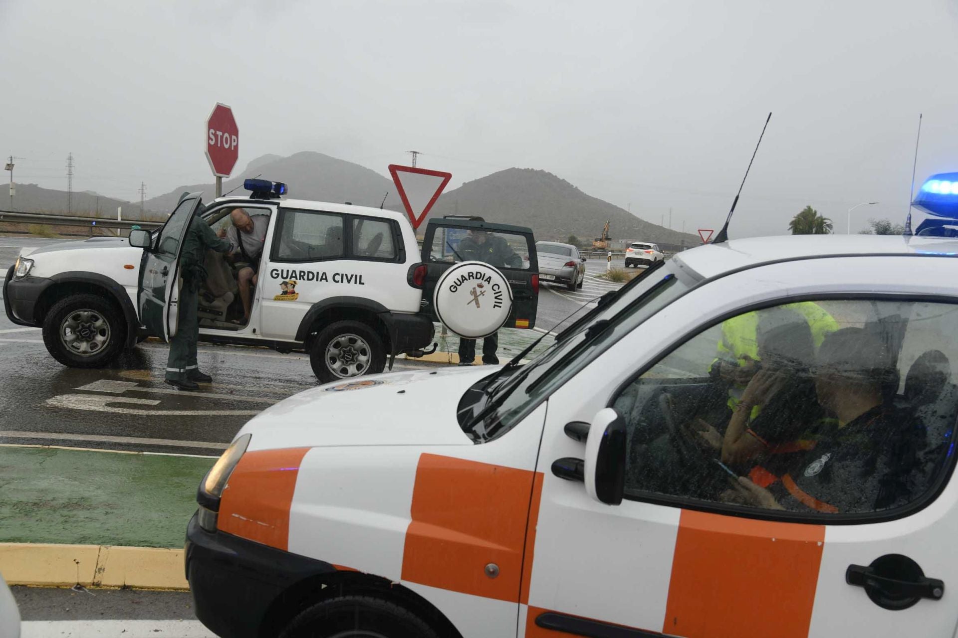 En imágenes, los efectos de la dana en Cartagena