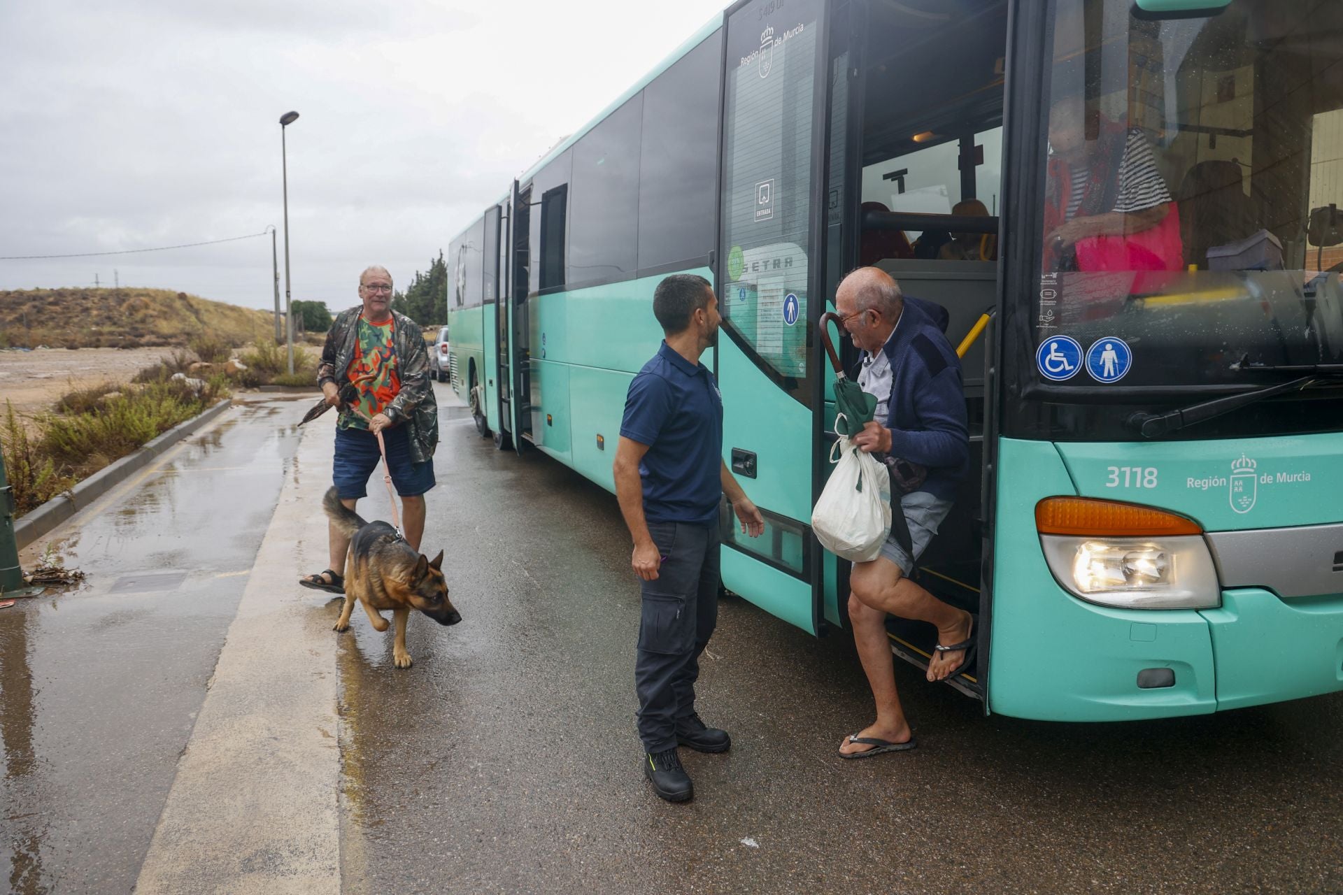 En imágenes, los efectos de la dana en Cartagena