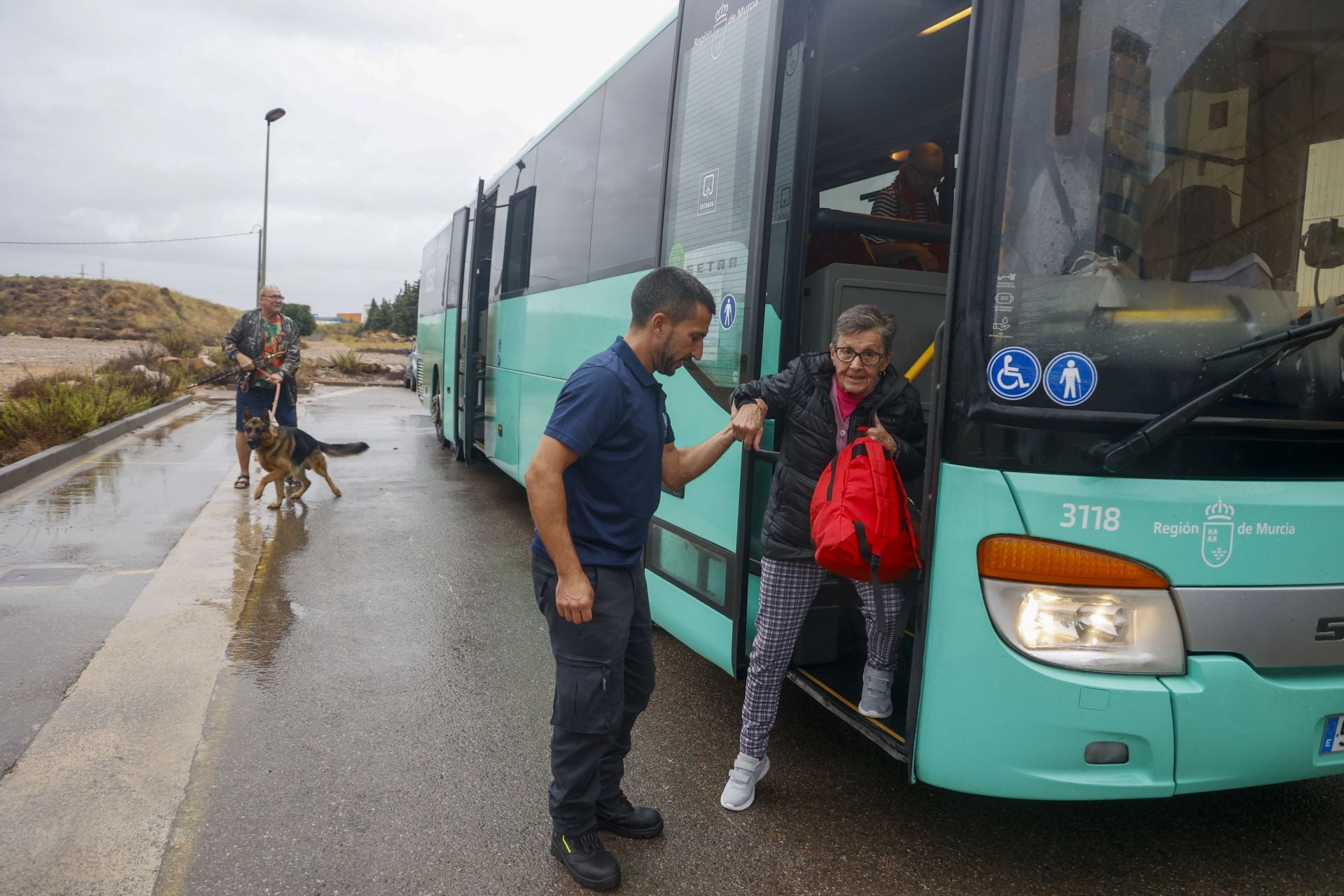 En imágenes, los efectos de la dana en Cartagena
