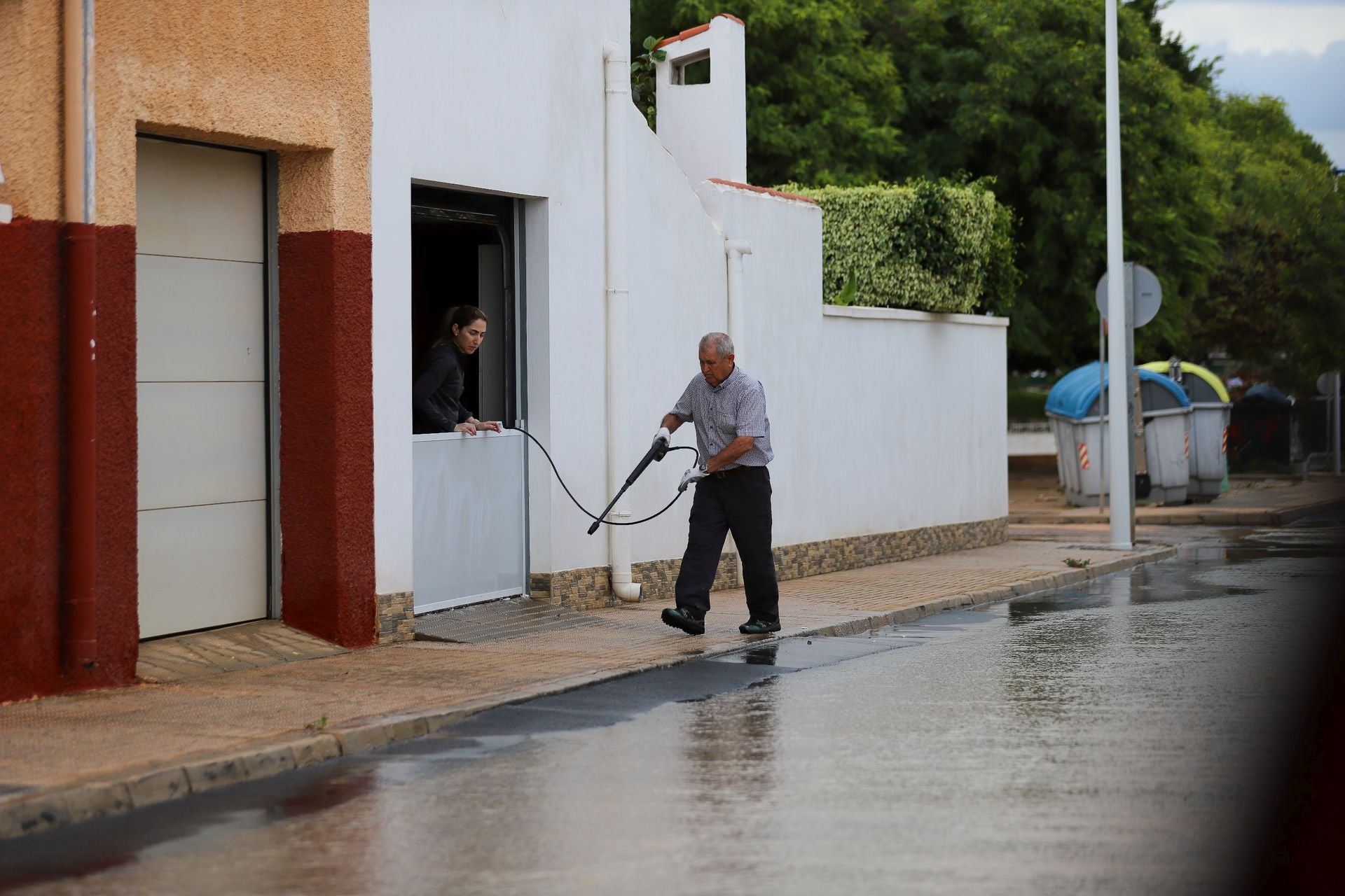 Los efectos del temporal en San Javier, en imágenes