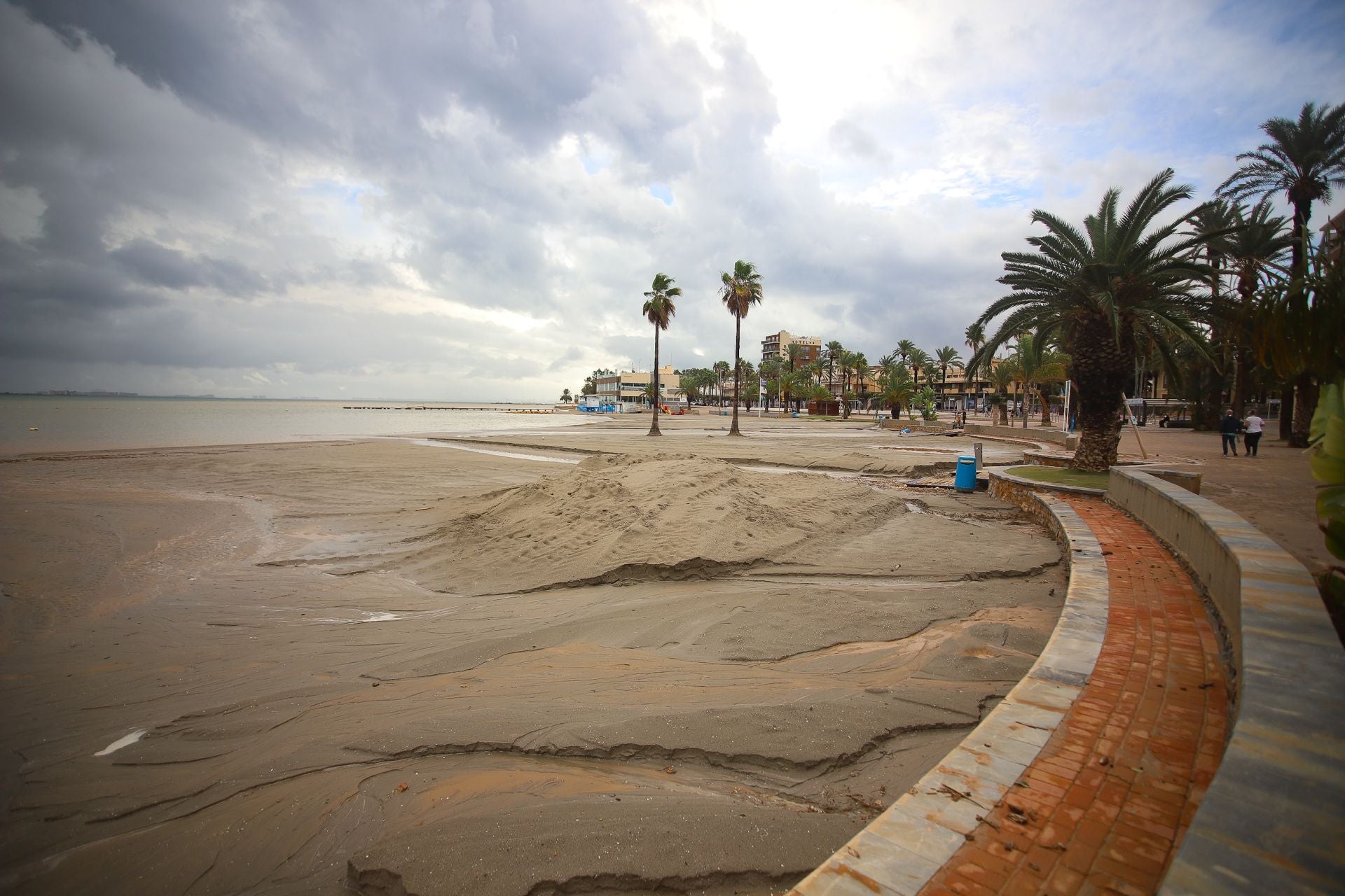 Los efectos del temporal en San Javier, en imágenes