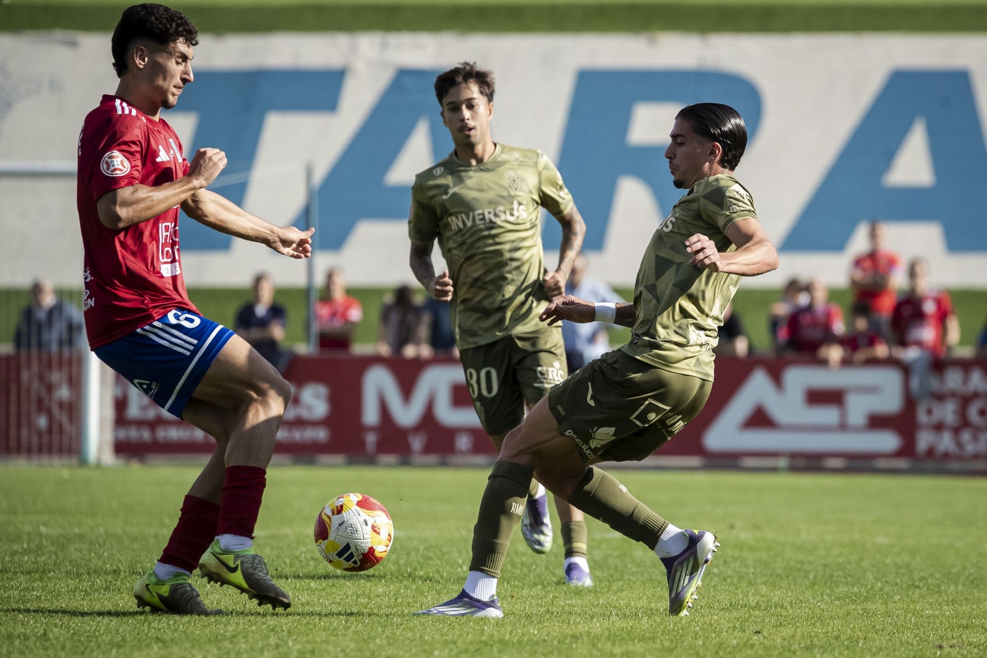 El Real Murcia entra en estado crítico en Tarazona, en imágenes