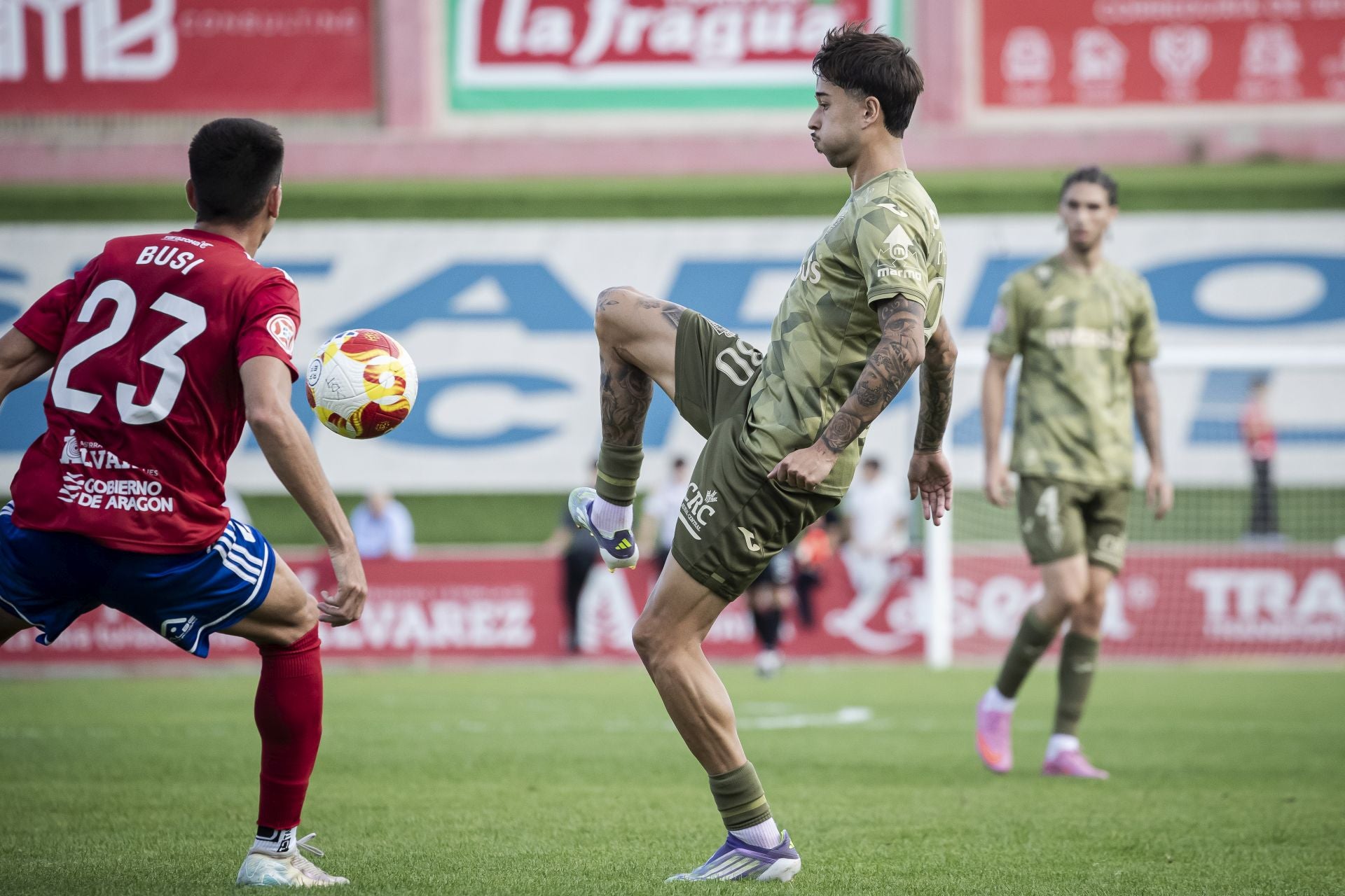 El Real Murcia entra en estado crítico en Tarazona, en imágenes