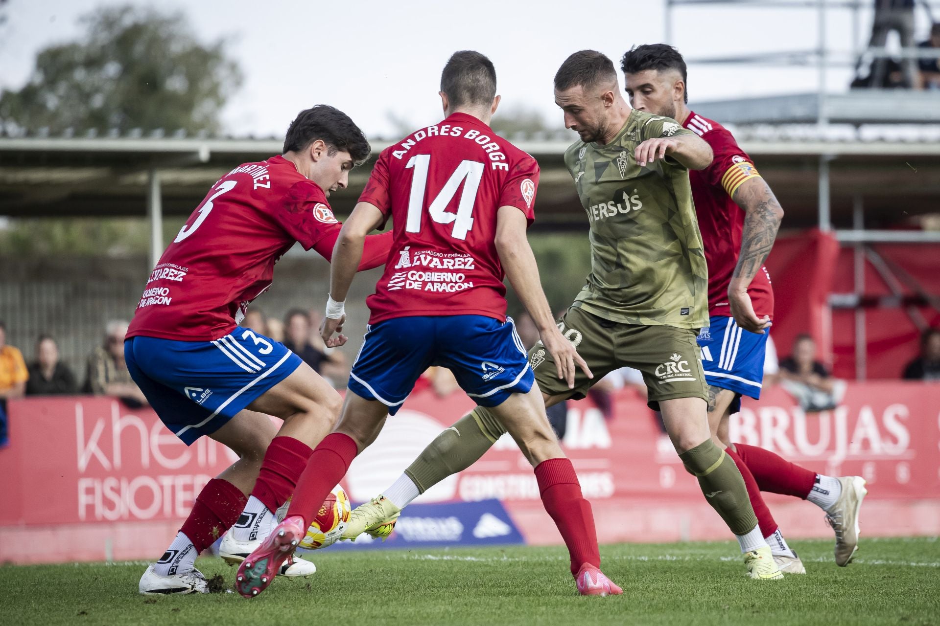 El Real Murcia entra en estado crítico en Tarazona, en imágenes