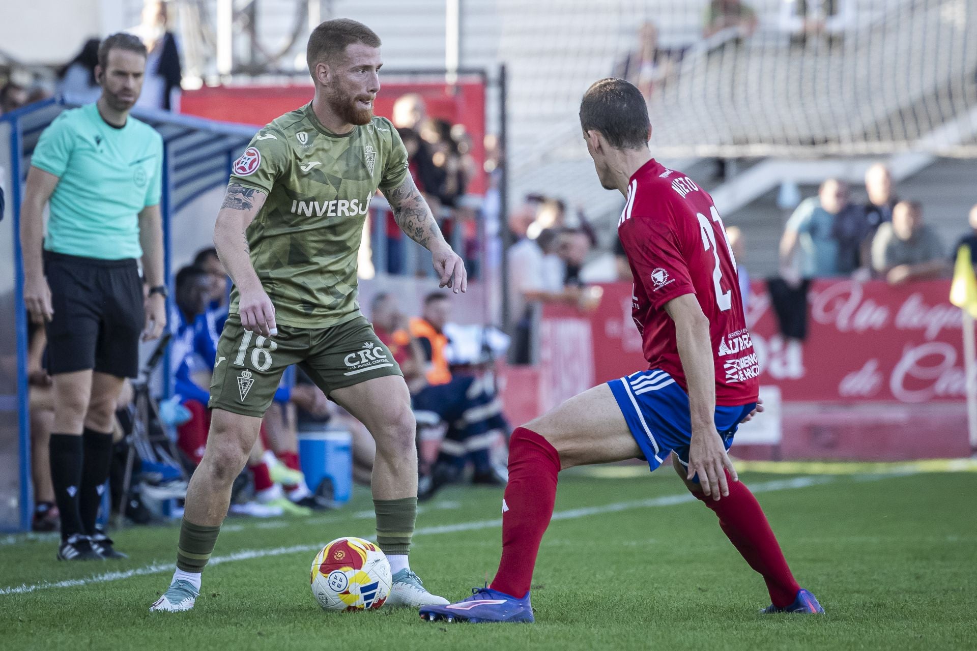 El Real Murcia entra en estado crítico en Tarazona, en imágenes