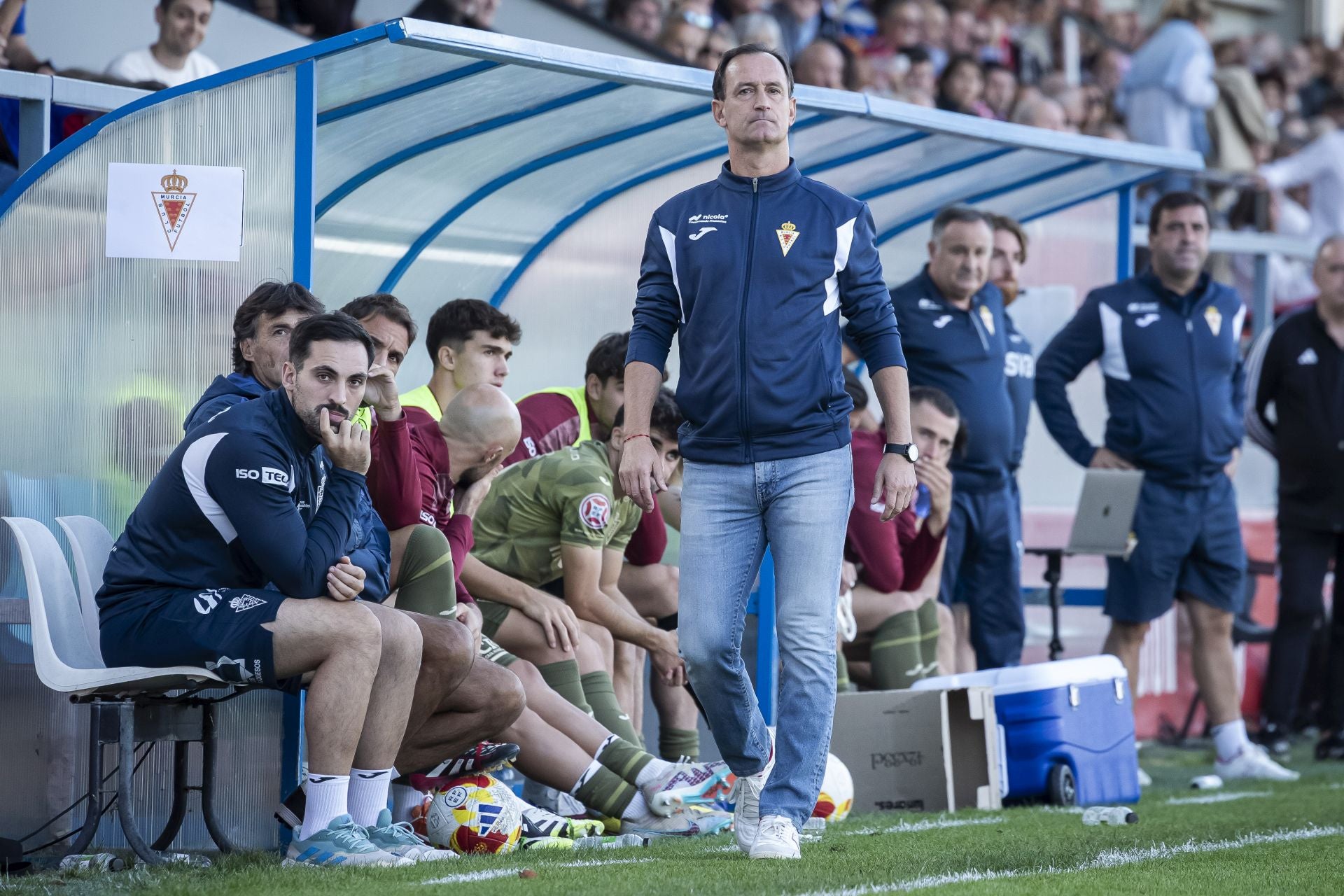 El Real Murcia entra en estado crítico en Tarazona, en imágenes