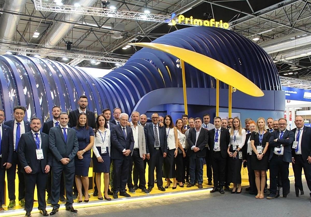 Equipo profesional de Primafrio desplazado a Madrid para participar en Fruit Attraction 2025.