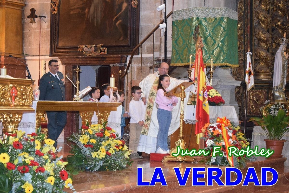 Imágenes de la celebración de la Virgen del Pilar en Caravaca de la Cruz
