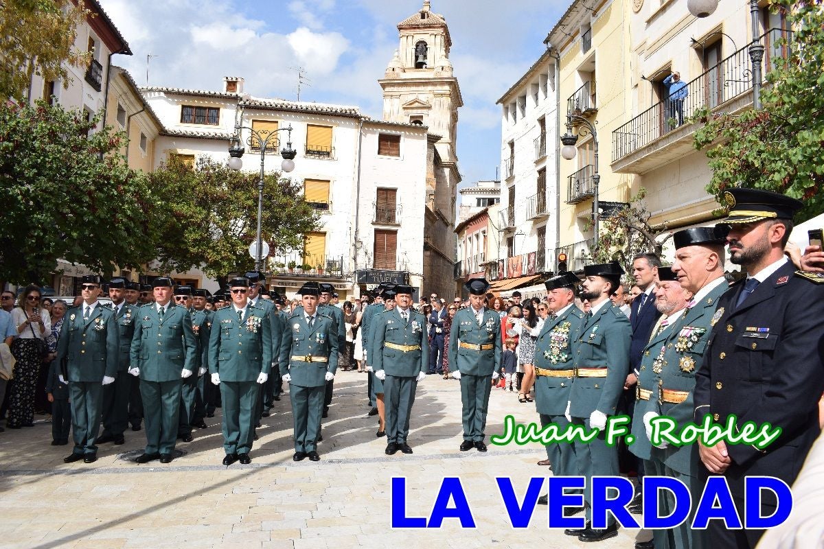 Imágenes de la celebración de la Virgen del Pilar en Caravaca de la Cruz