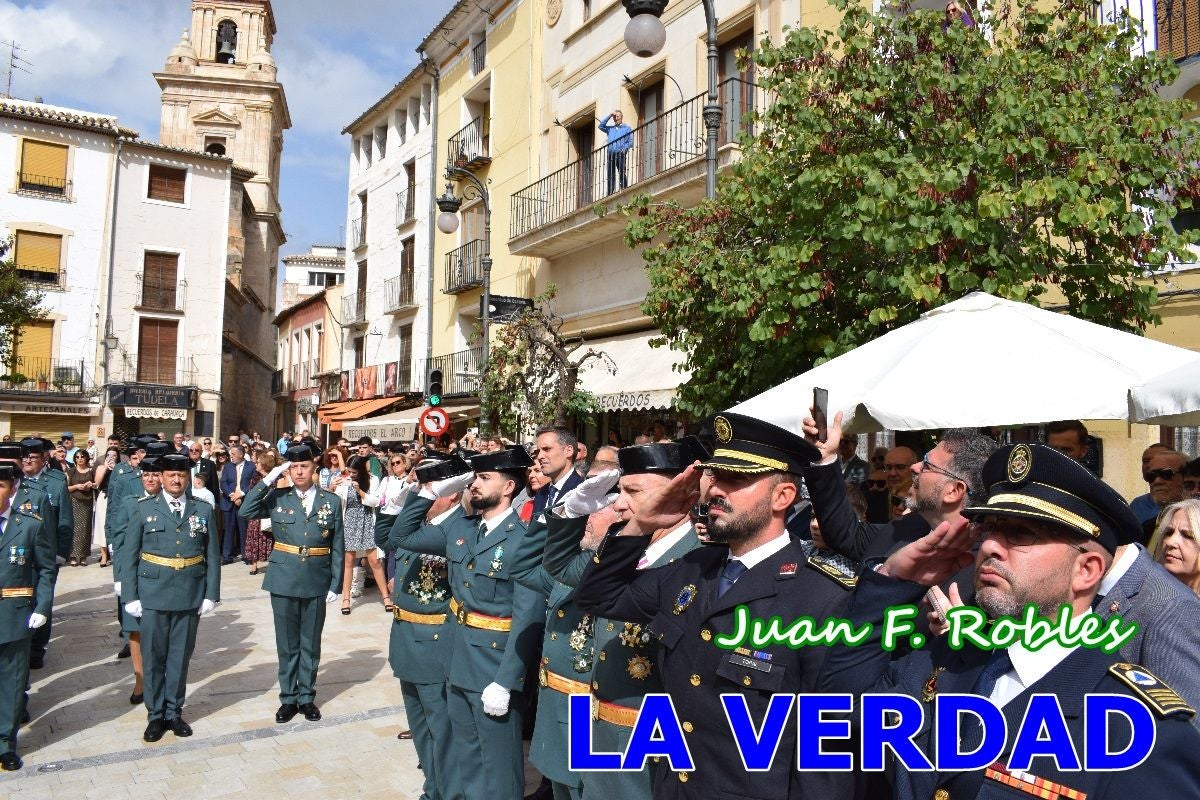 Imágenes de la celebración de la Virgen del Pilar en Caravaca de la Cruz