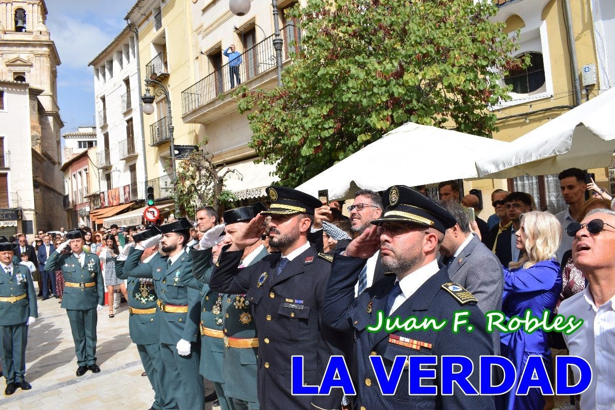 Imágenes de la celebración de la Virgen del Pilar en Caravaca de la Cruz