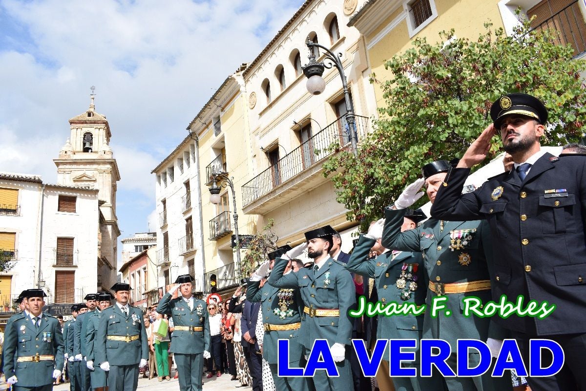 Imágenes de la celebración de la Virgen del Pilar en Caravaca de la Cruz