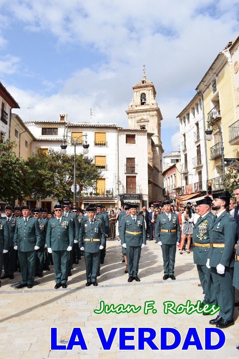 Imágenes de la celebración de la Virgen del Pilar en Caravaca de la Cruz