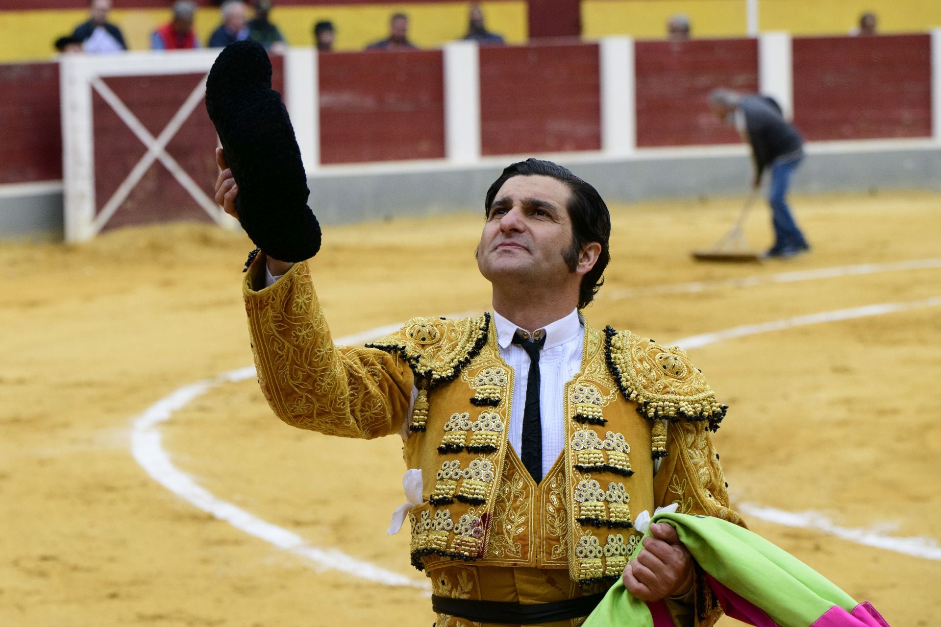 En la plaza de toros de Cehegín. 