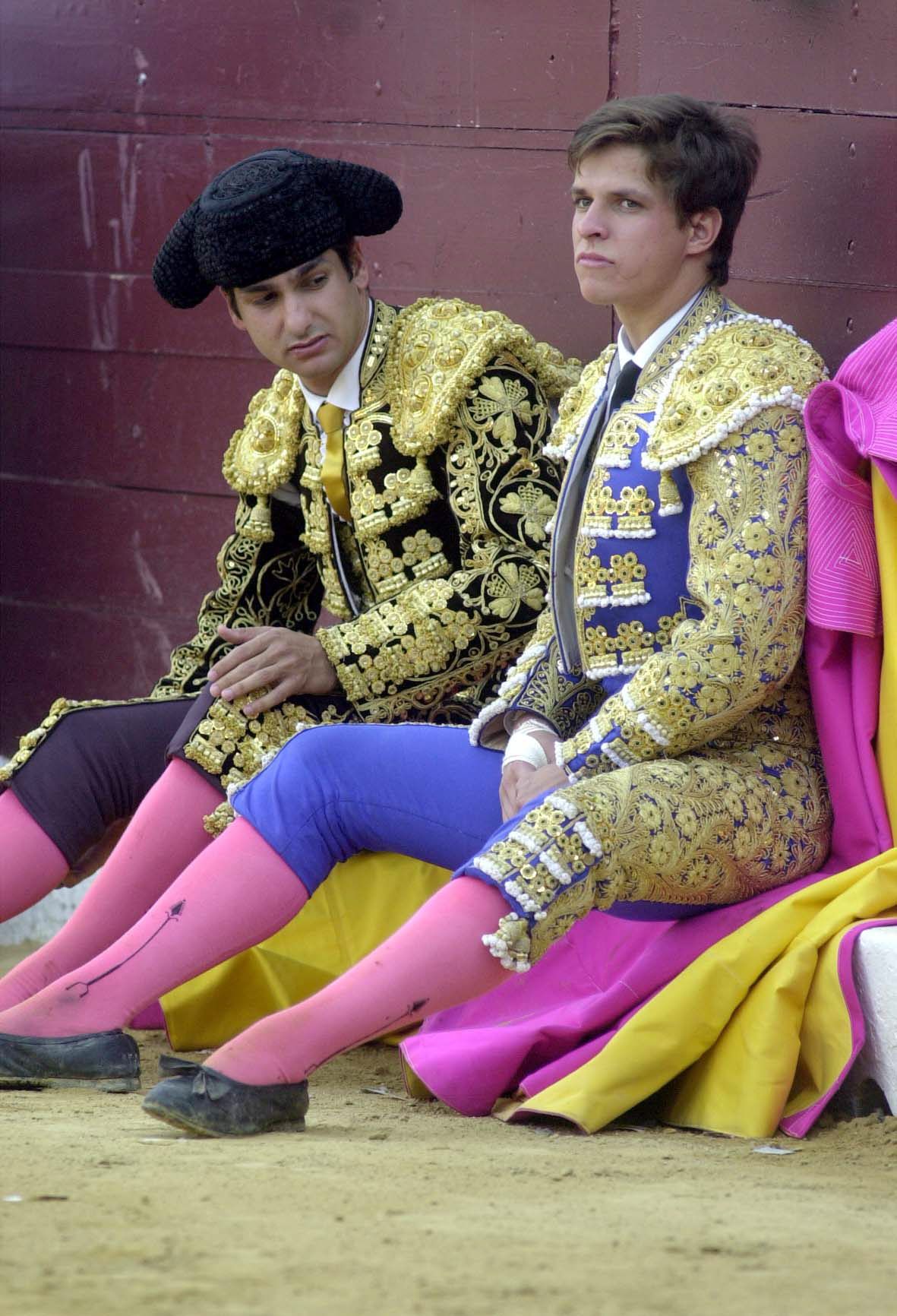 Con El Juli, en 2003. 