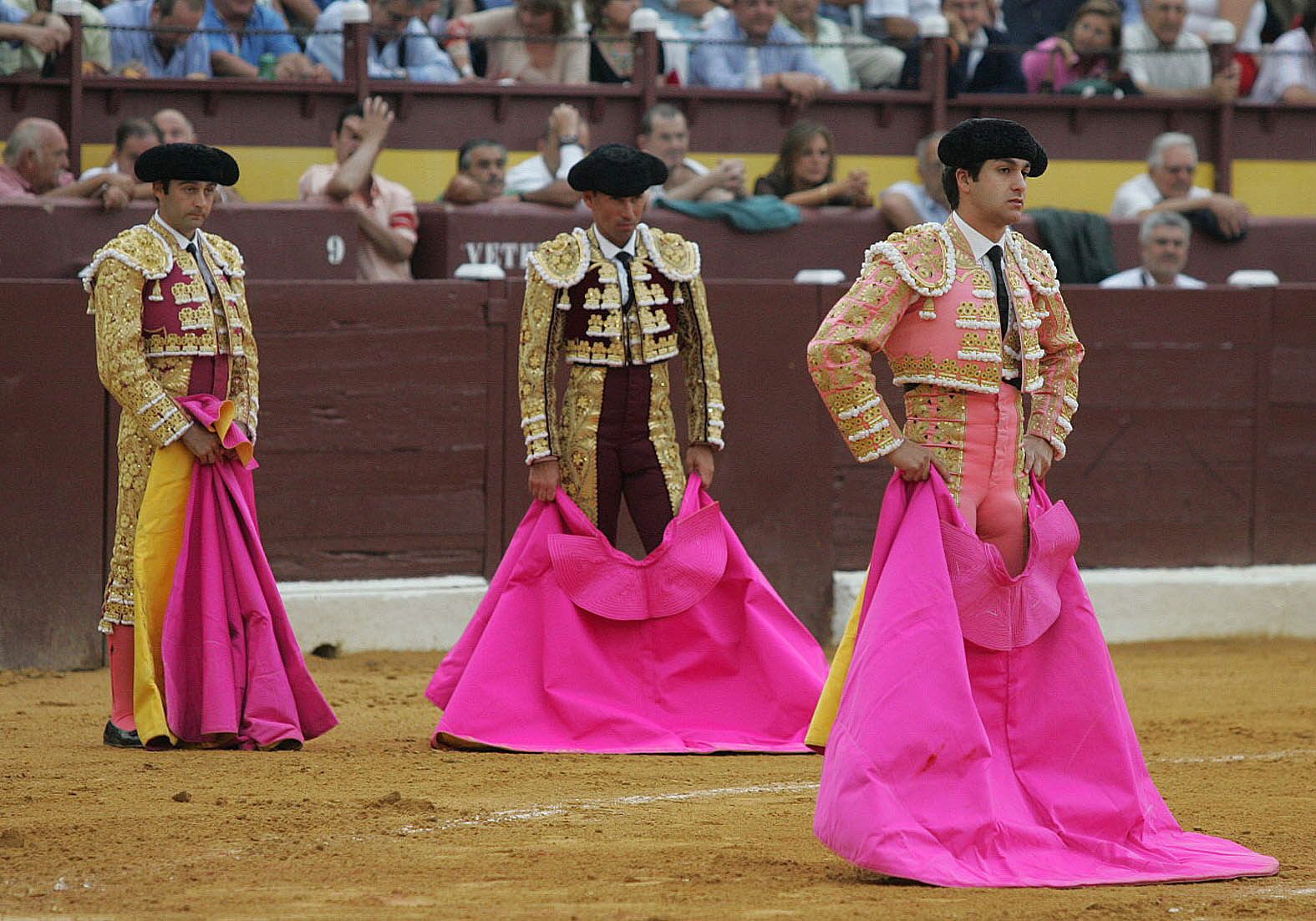 Con Pepín y Ponce en Murcia, en 2005.