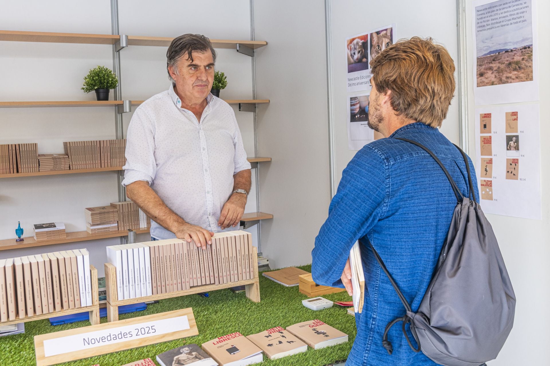Último día de la Feria del Libro de Murcia, en imágenes