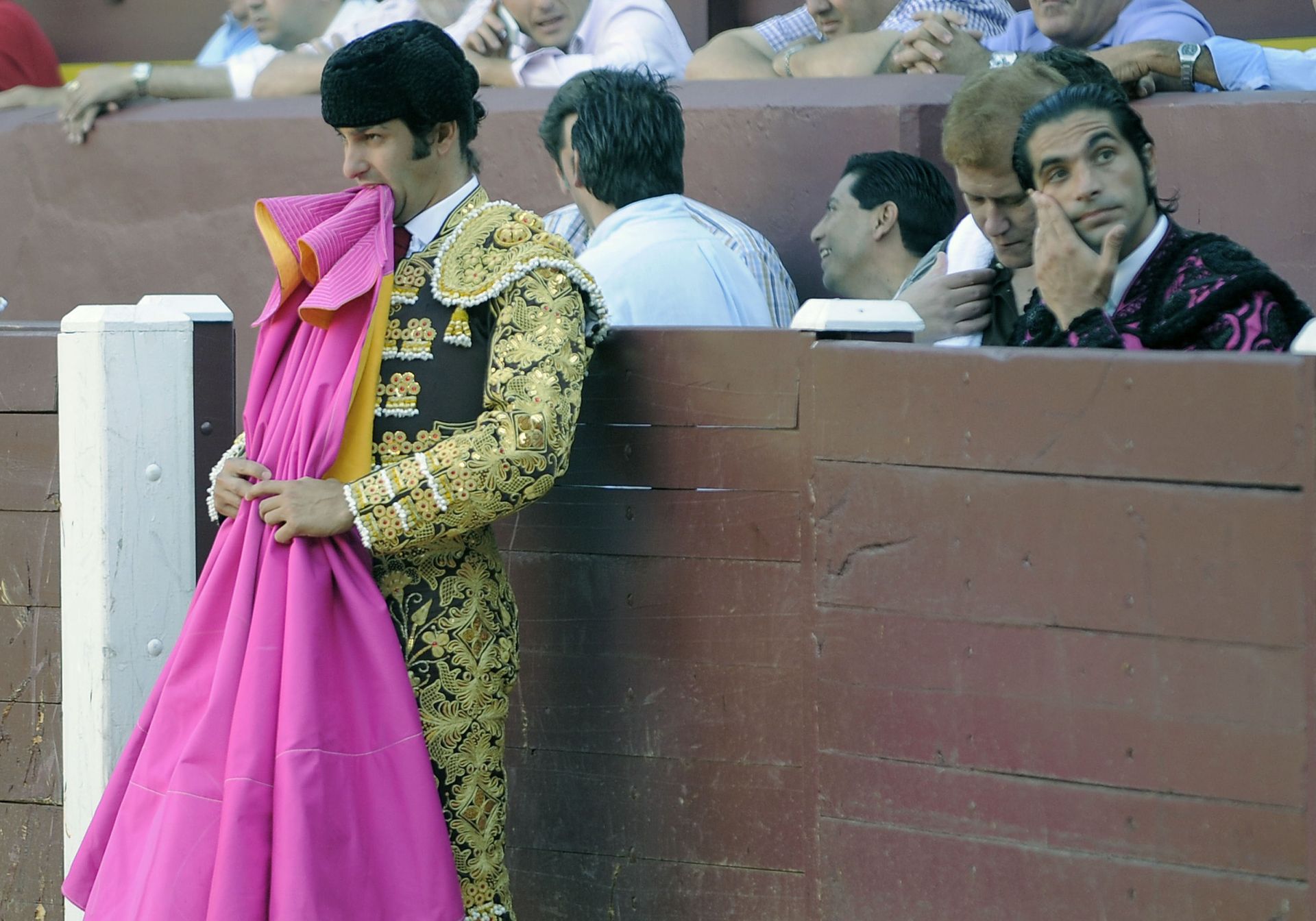 En la Feria de Murcia de 2010.
