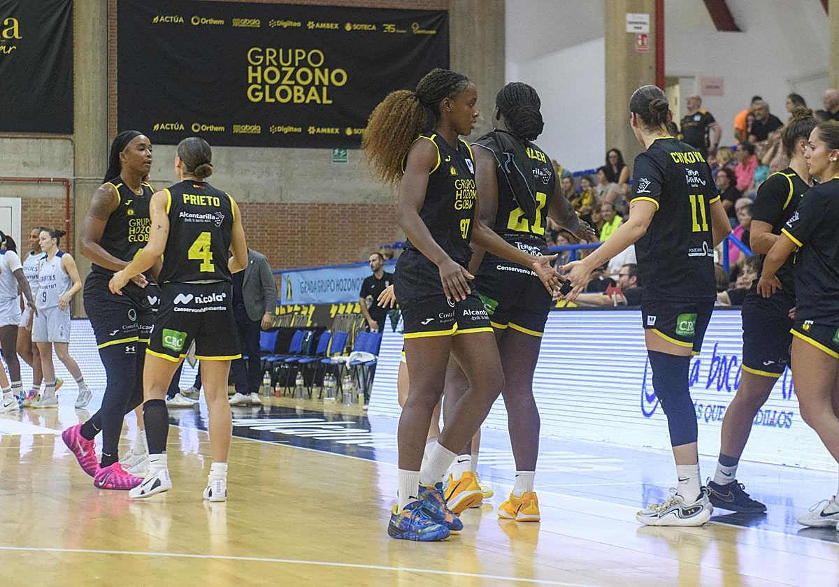 Las jugadoras del Jairis en una imagen de archivo.