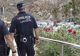 Policía local de Cartagena, en una imagen de archivo.