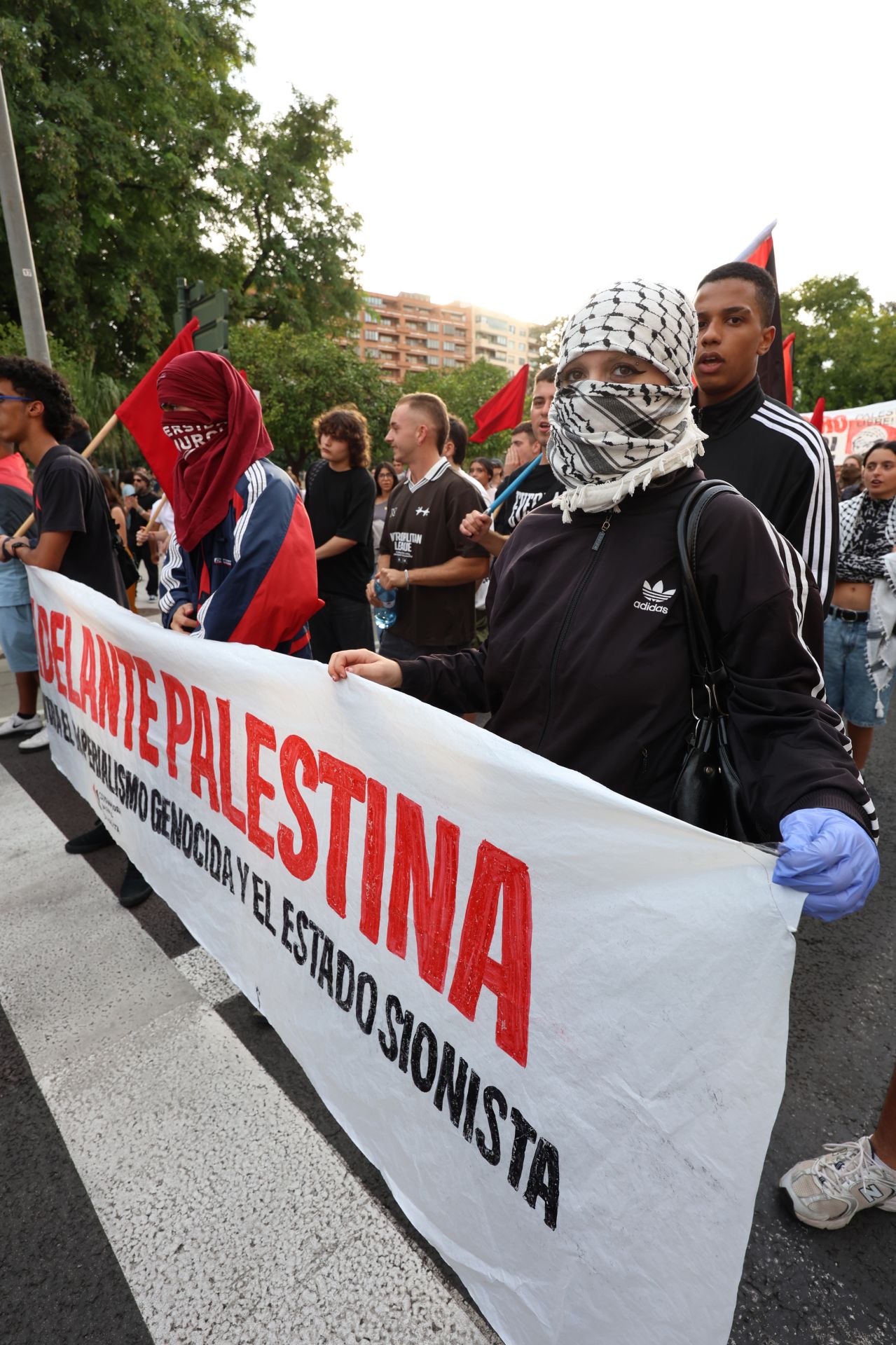La movilización social por Palestina en Murcia, en imágenes