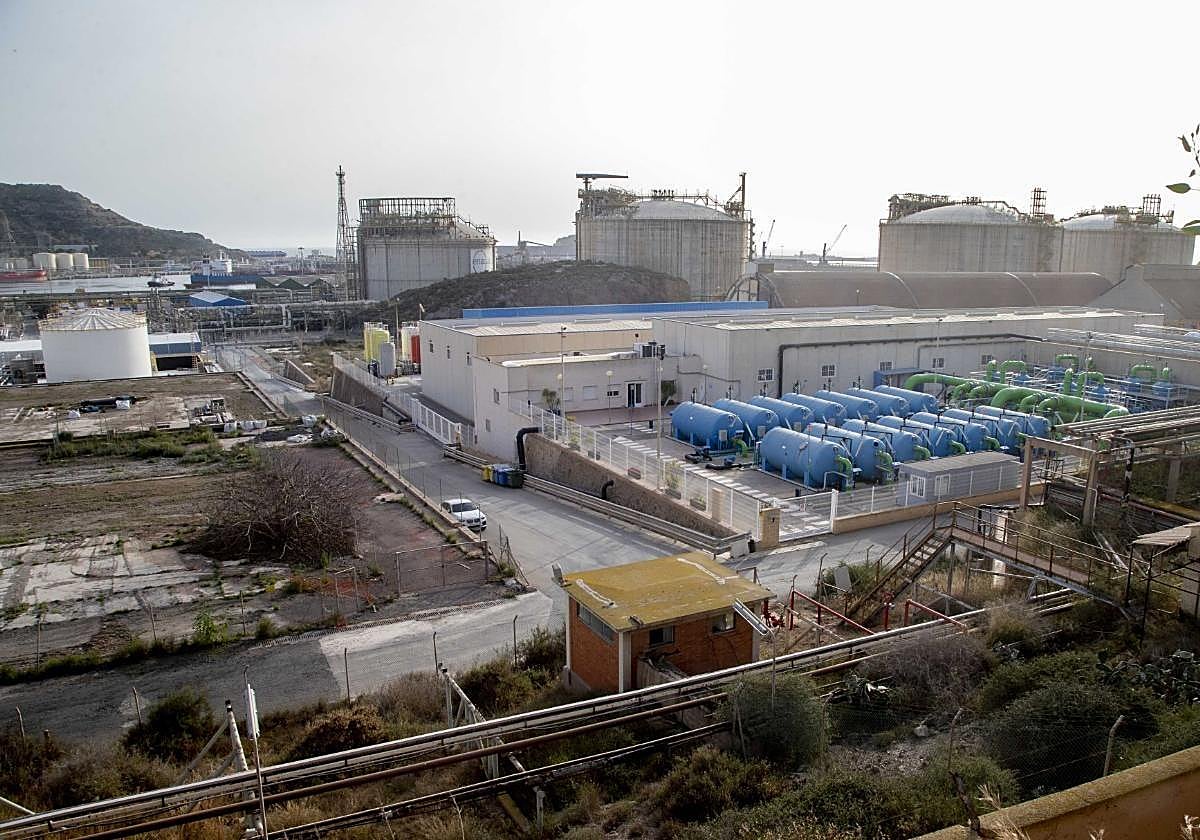 La desaladora de Escombreras, en una imagen de archivo.