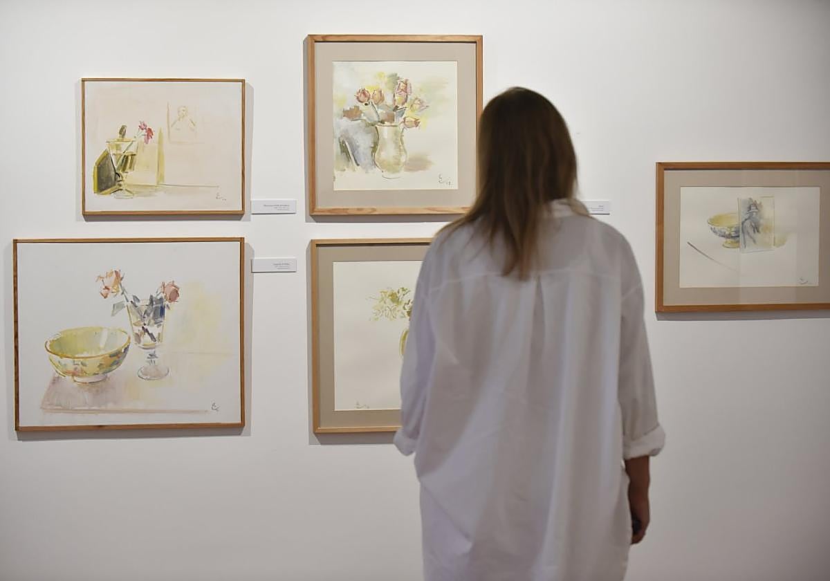 Algunas de las últimas obras de Gaya que forman parte de la nueva exposición en su museo.