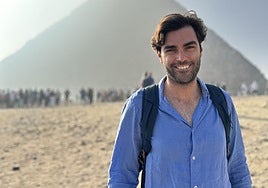 Pepe Pérez-Muelas en Egipto.