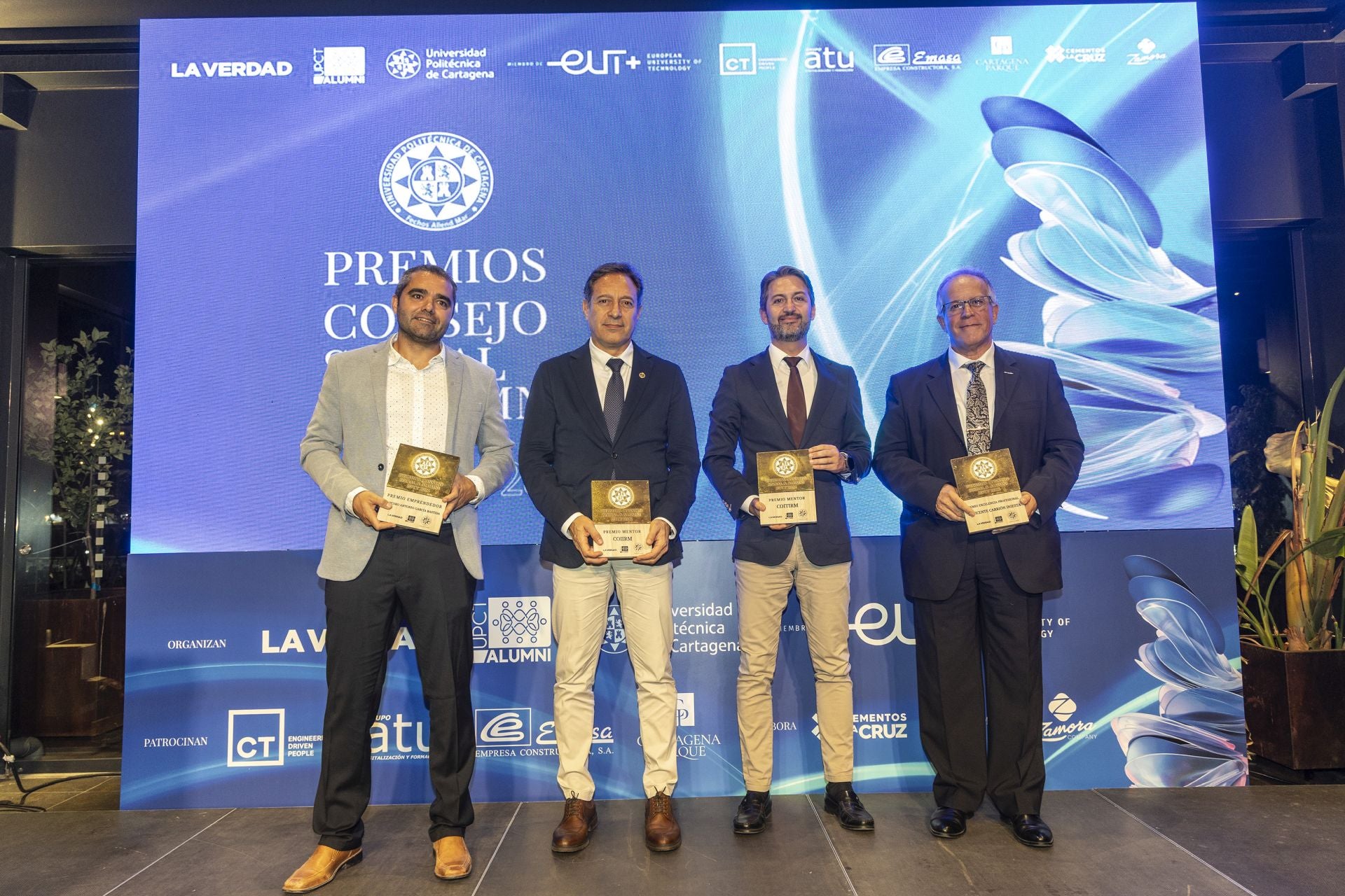 Los Premios Consejo Social y Alumni de la UPCT, en imágenes
